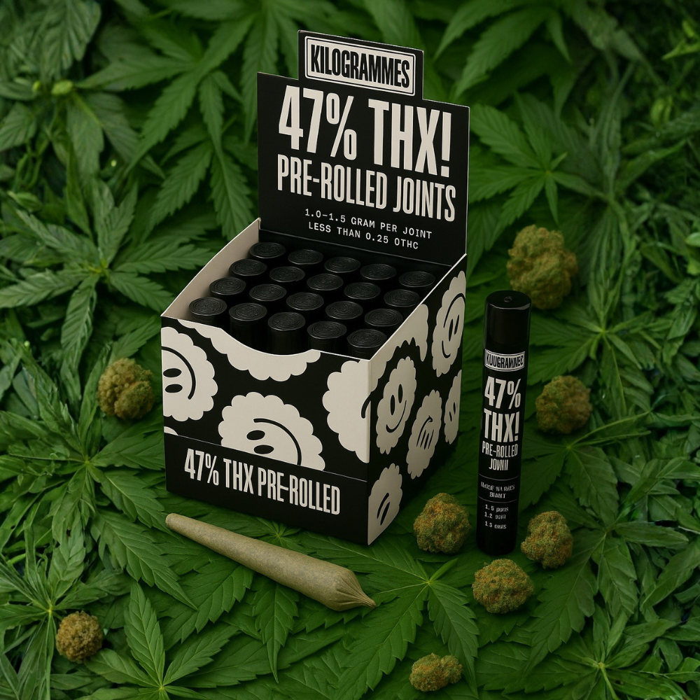 KILOGRAMMES - 47% THX Pre-Rolled Joints (24stk)