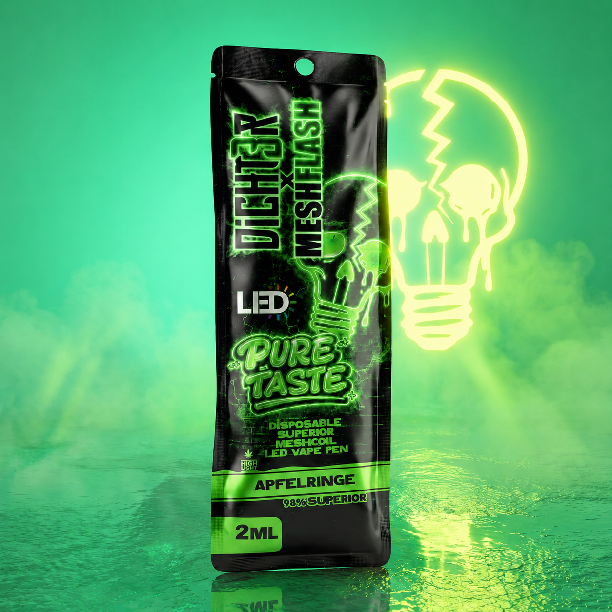 DICHT3R × Meshflash Apfelringe