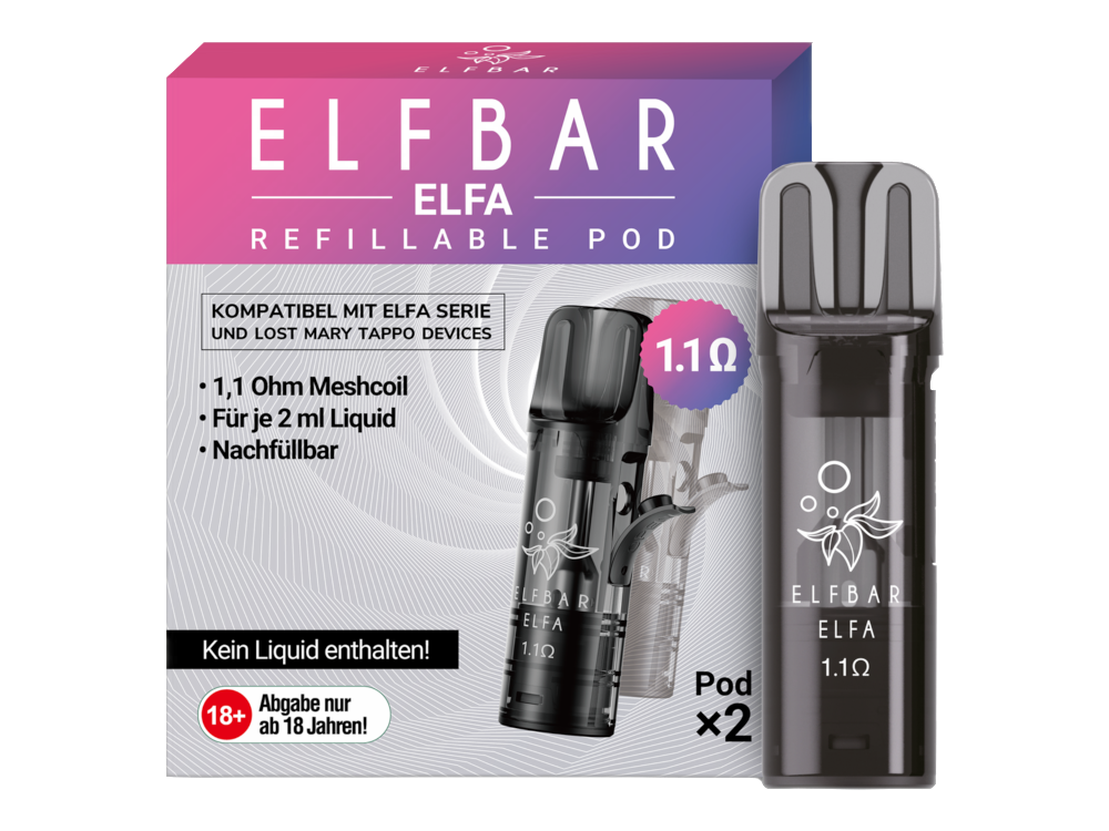 Elfbar ELFA – Refillable Pod (10stk)