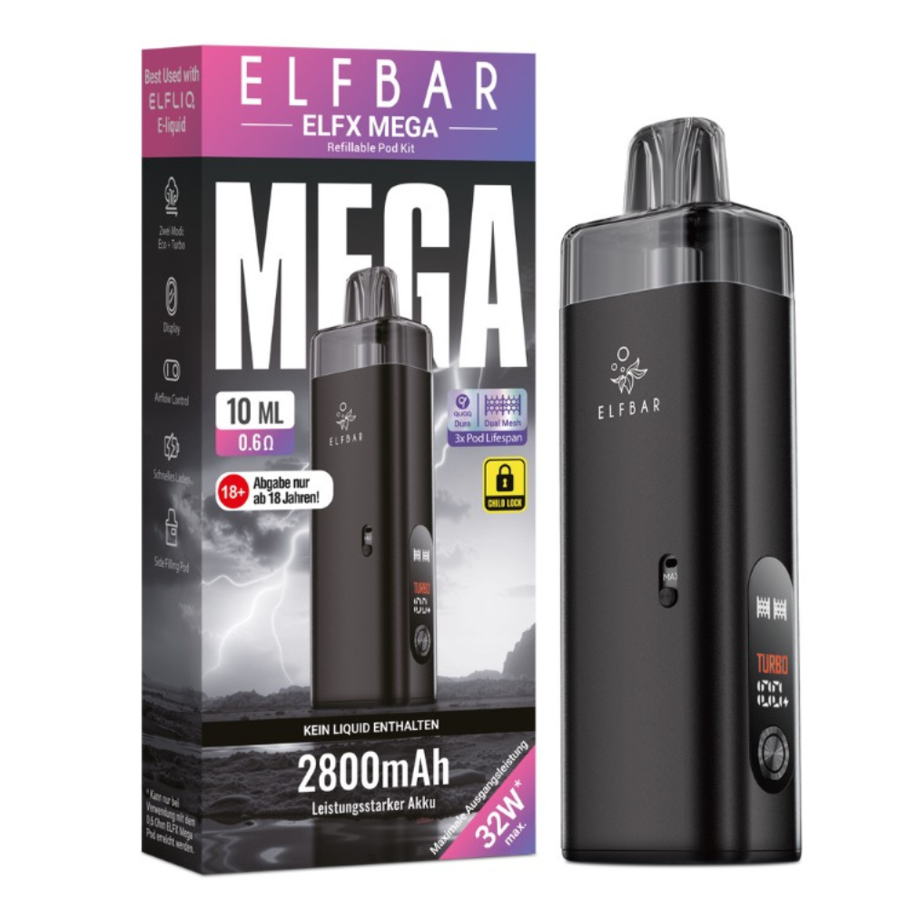 Elfbar ELFX Mega Pod Kit - 2800 mAh (1 Stk)