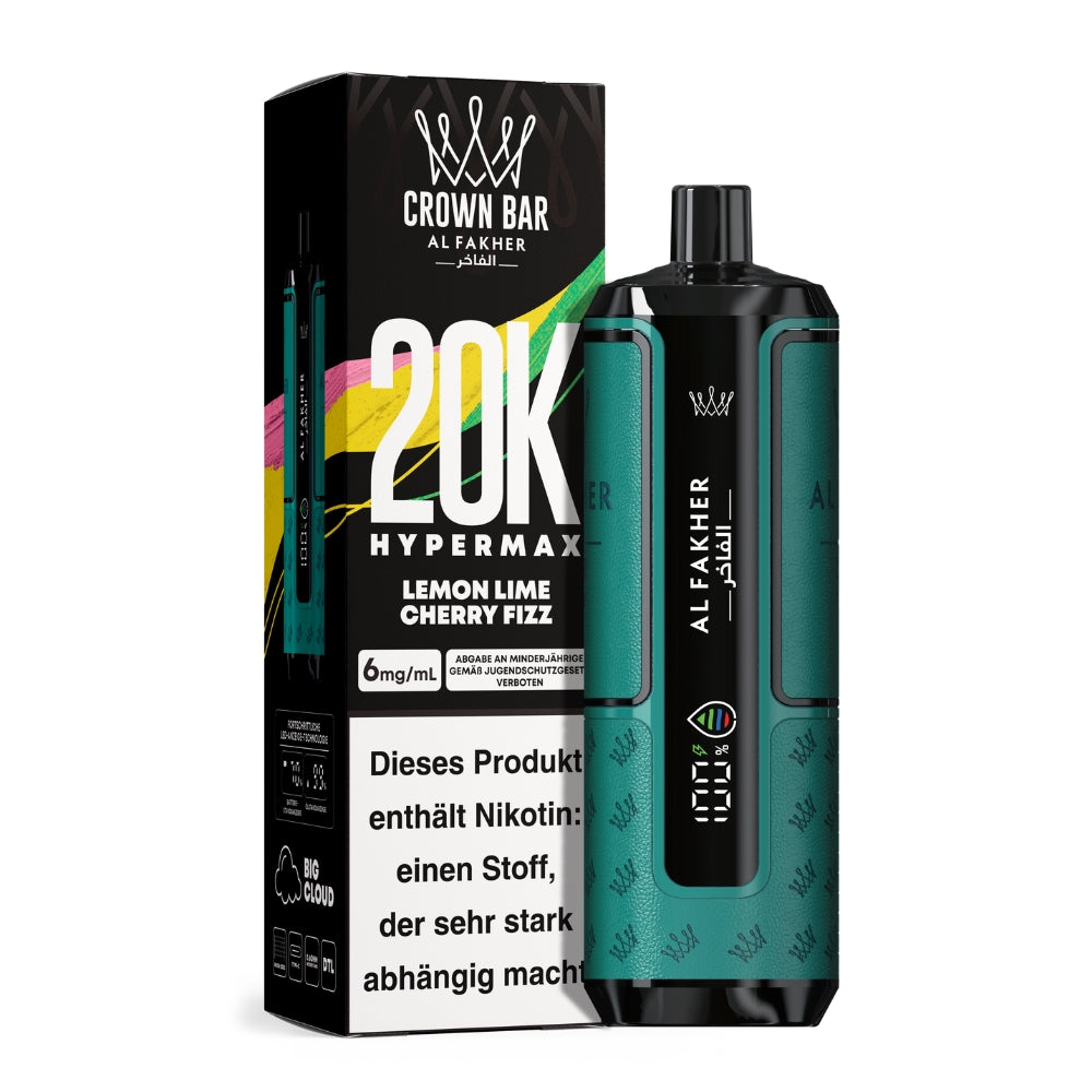 Al Fakher Crown Bar Hypermax 20K (5stk.)