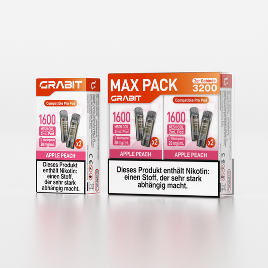 GRABIT MAX Pack 4in1 Pod (10stk.)