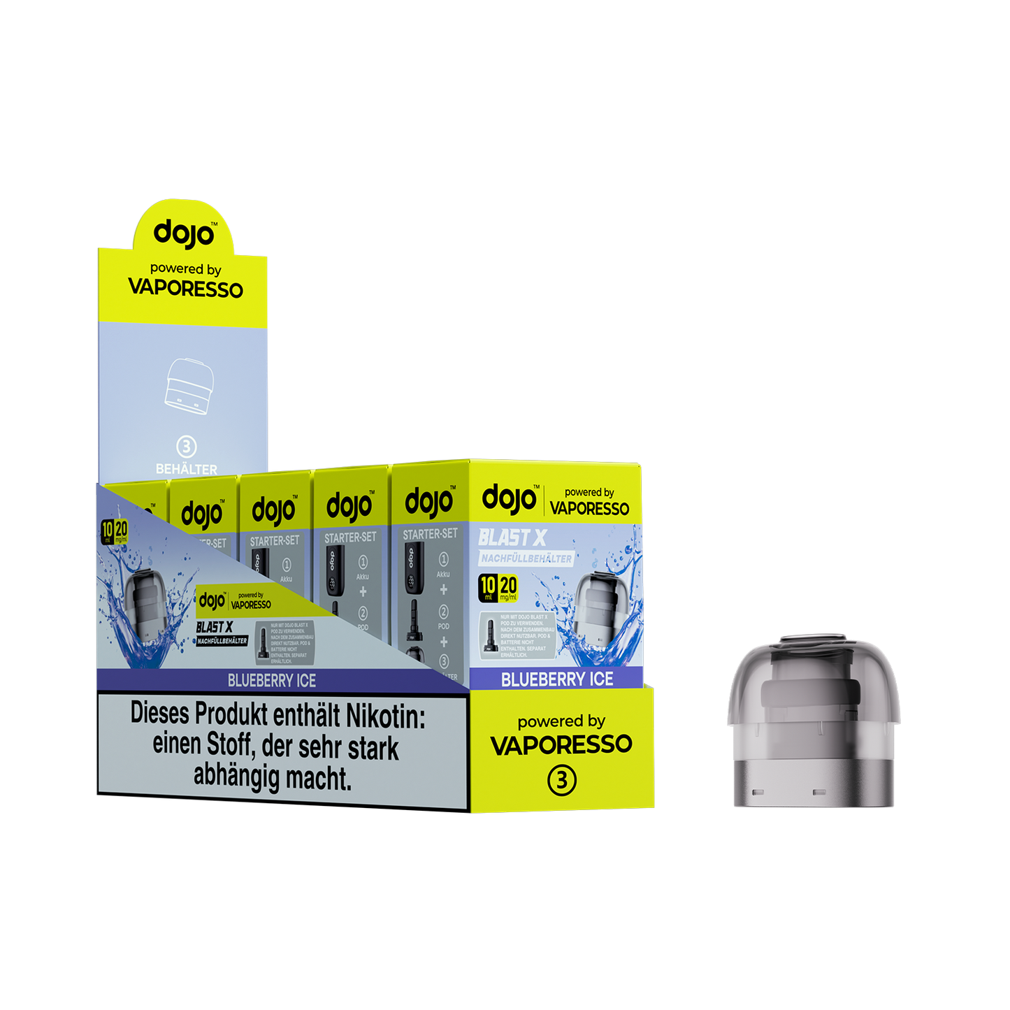 Vaporesso - Dojo Blast X - 10ml Pod (5stk)
