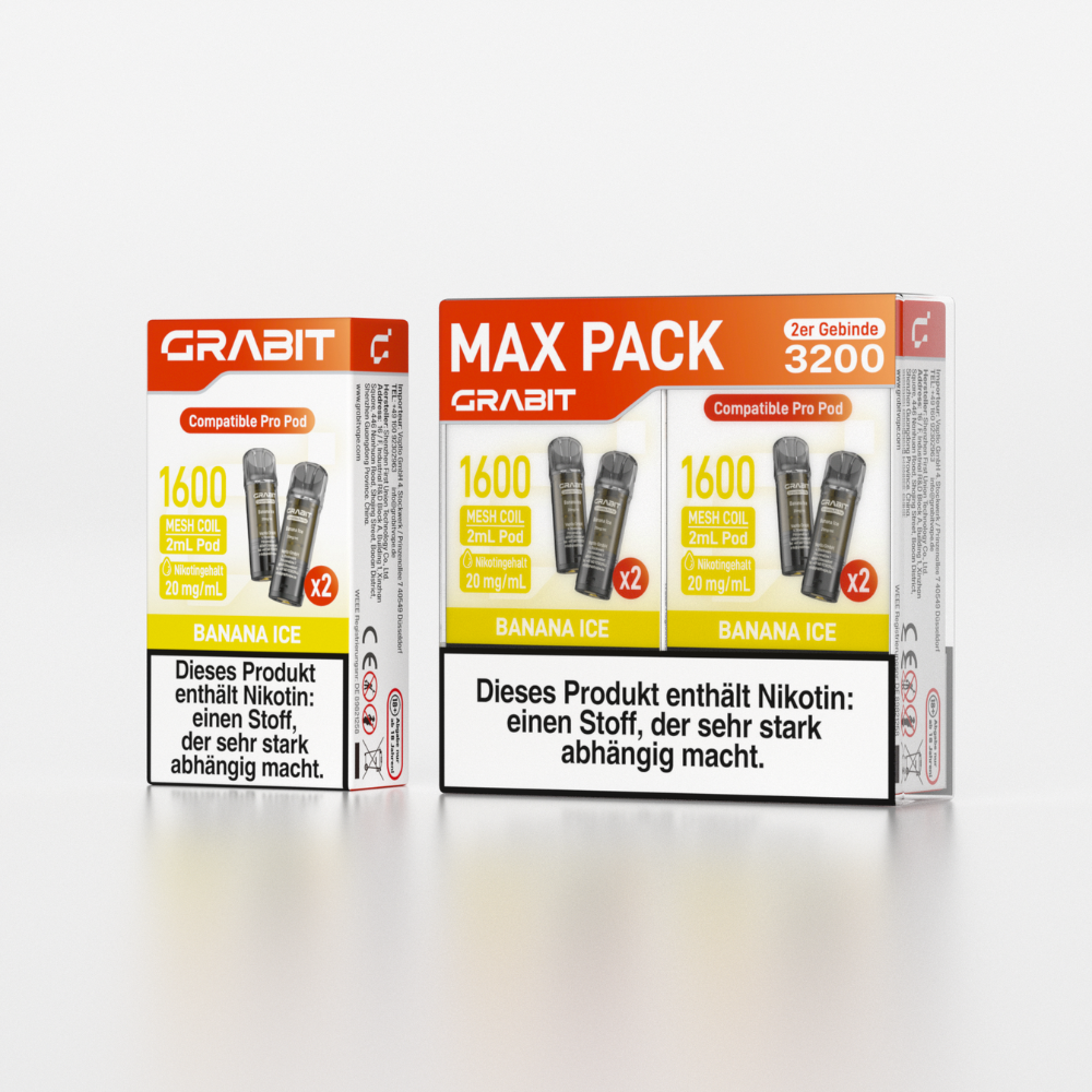 GRABIT MAX Pack 4in1 Pod (10stk.)