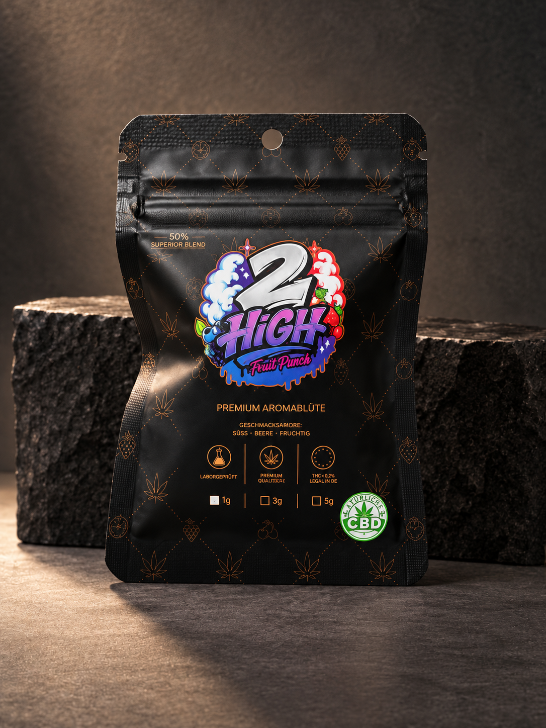 2 HIGH - CBD Blüten (10stk.)