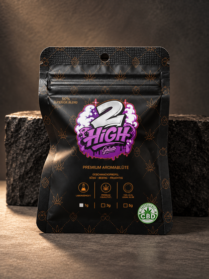 2 HIGH - CBD Blüten (10stk.)