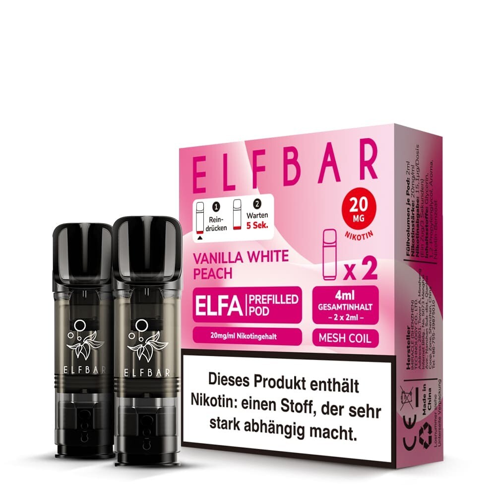 ELFA Vanilla White Peach