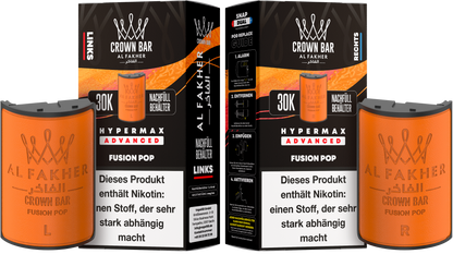 Al Fakher 30K - Hypermax  Pods 2X10ml (5stk)