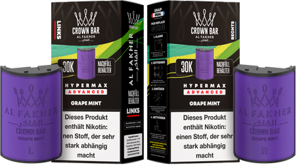 Al Fakher 30K - Hypermax  Pods 2X10ml (5stk)