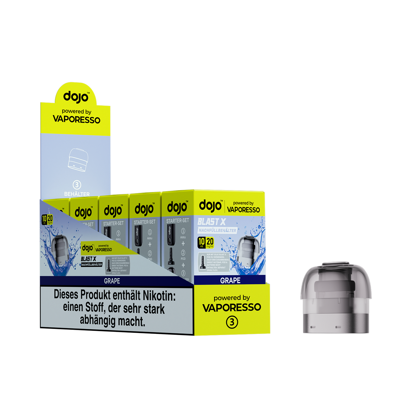 Vaporesso - Dojo Blast X - 10ml Pod (5stk)