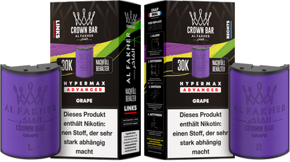 Al Fakher 30K - Hypermax  Pods 2X10ml (5stk)