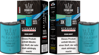 Al Fakher 30K - Hypermax  Pods 2X10ml (5stk)