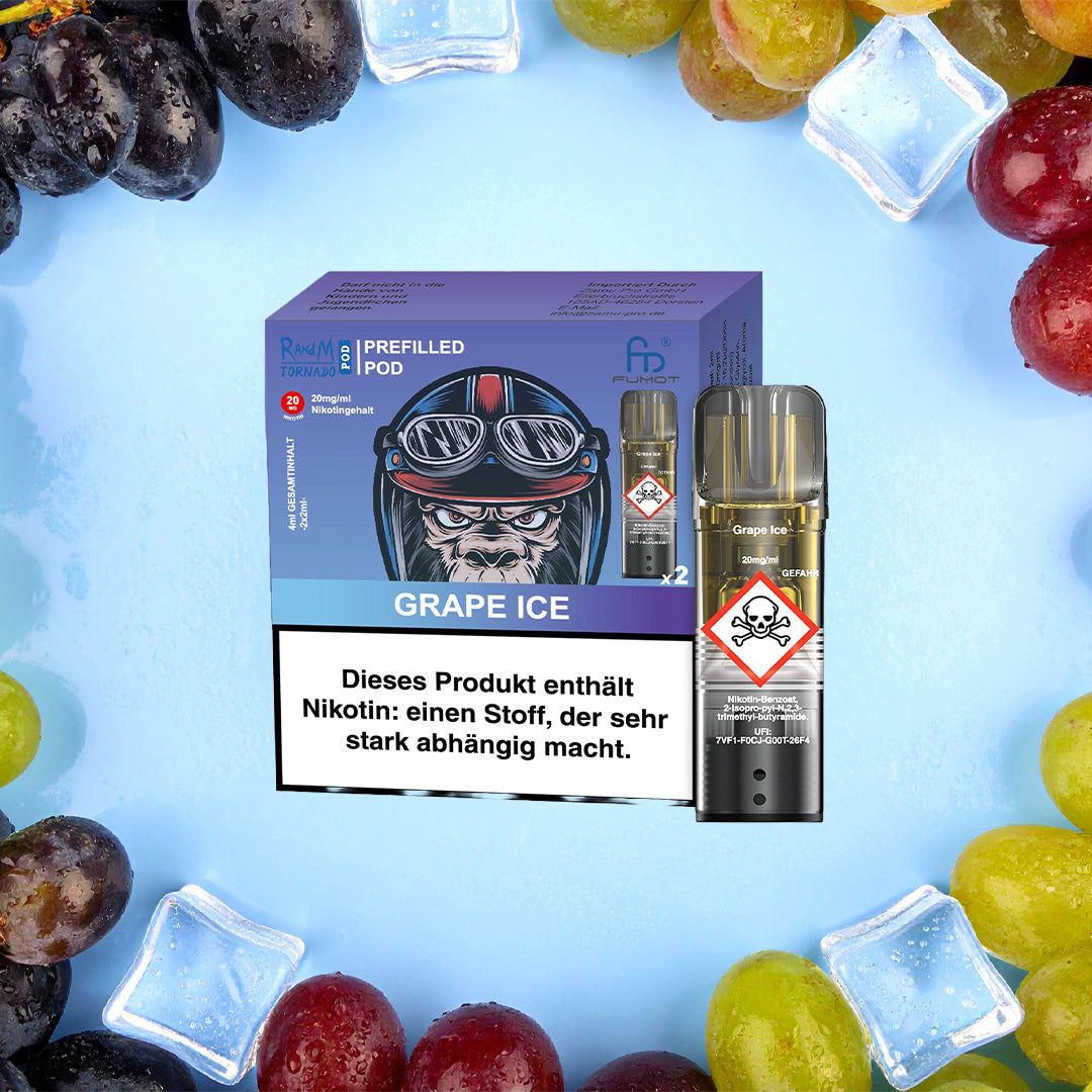 RandM Tornado Pods - 2er Pack - 2ml (10stk)