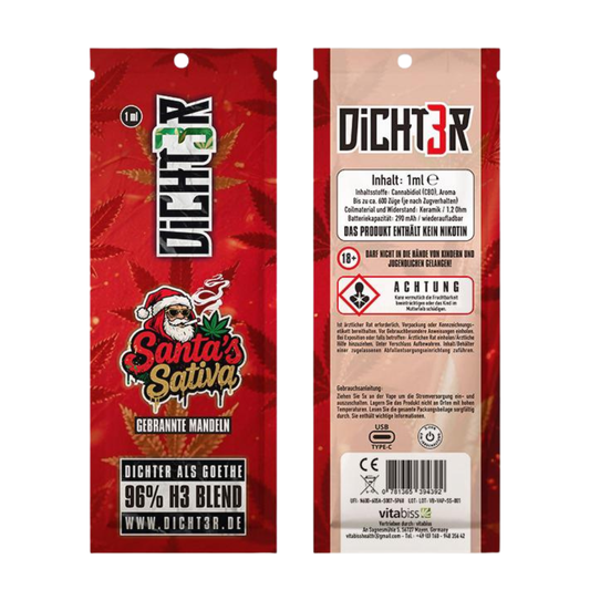 Dicht3r H3 Vape "Limited Christmas Edition" (10stk)