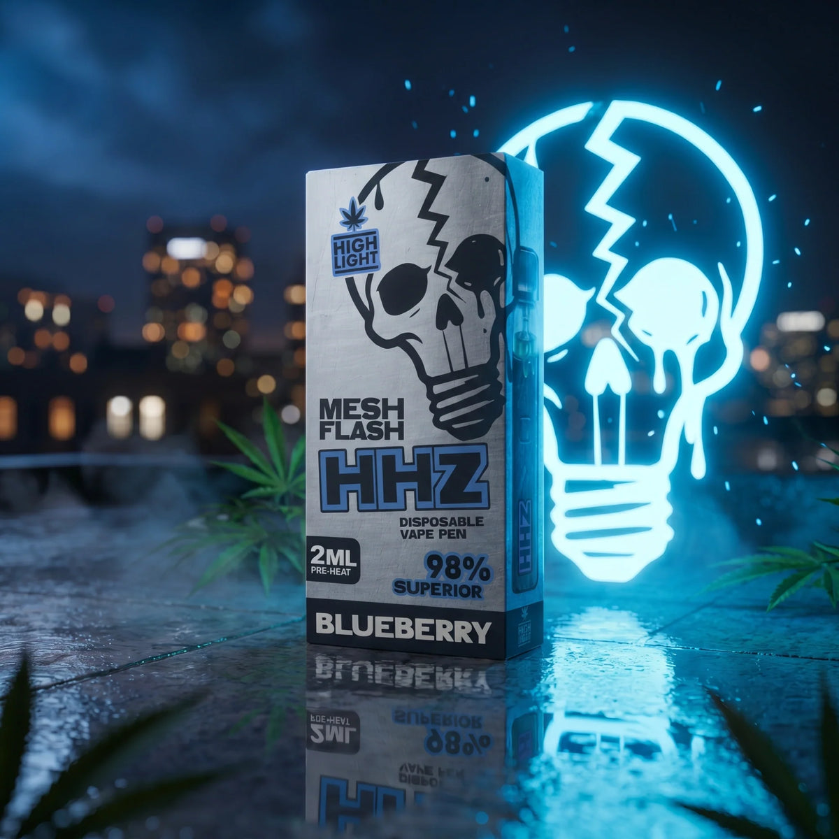Highlight Meshflash HHZ Blueberry 2 ml Vape