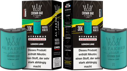 Al Fakher 30K - Hypermax  Pods 2X10ml (5stk)