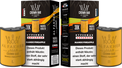 Al Fakher 30K - Hypermax  Pods 2X10ml (5stk)
