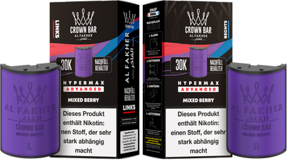 Al Fakher 30K - Hypermax  Pods 2X10ml (5stk)