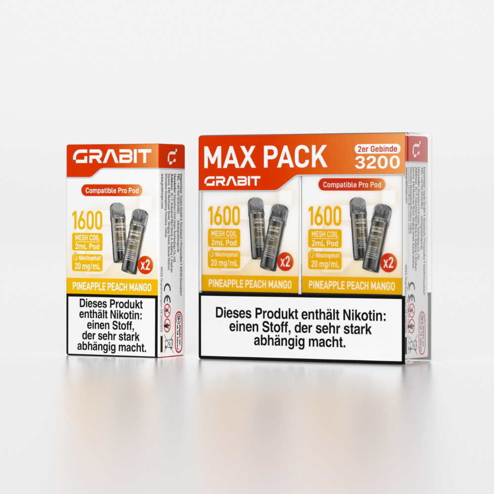 GRABIT MAX Pack 4in1 Pod (10stk.)