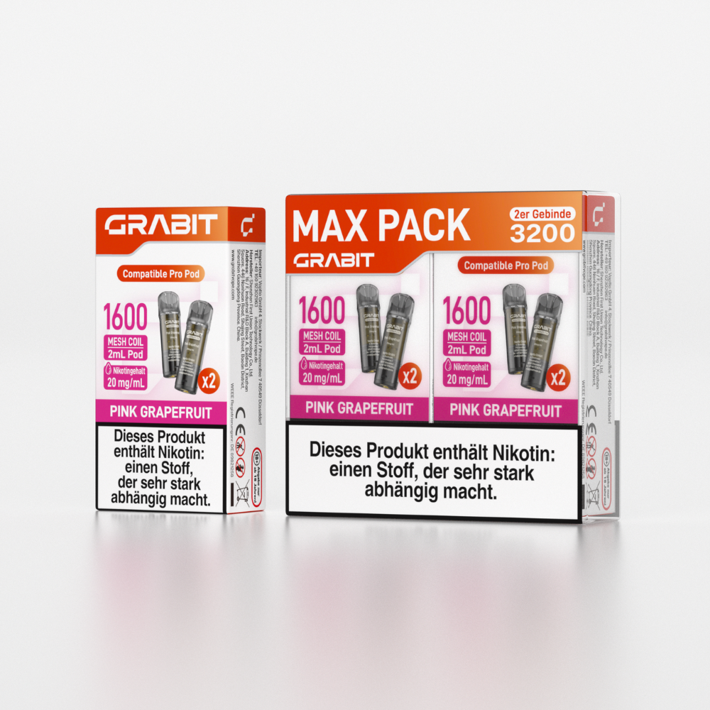 GRABIT MAX Pack 4in1 Pod (10stk.)