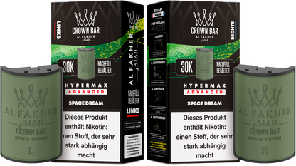 Al Fakher 30K - Hypermax  Pods 2X10ml (5stk)