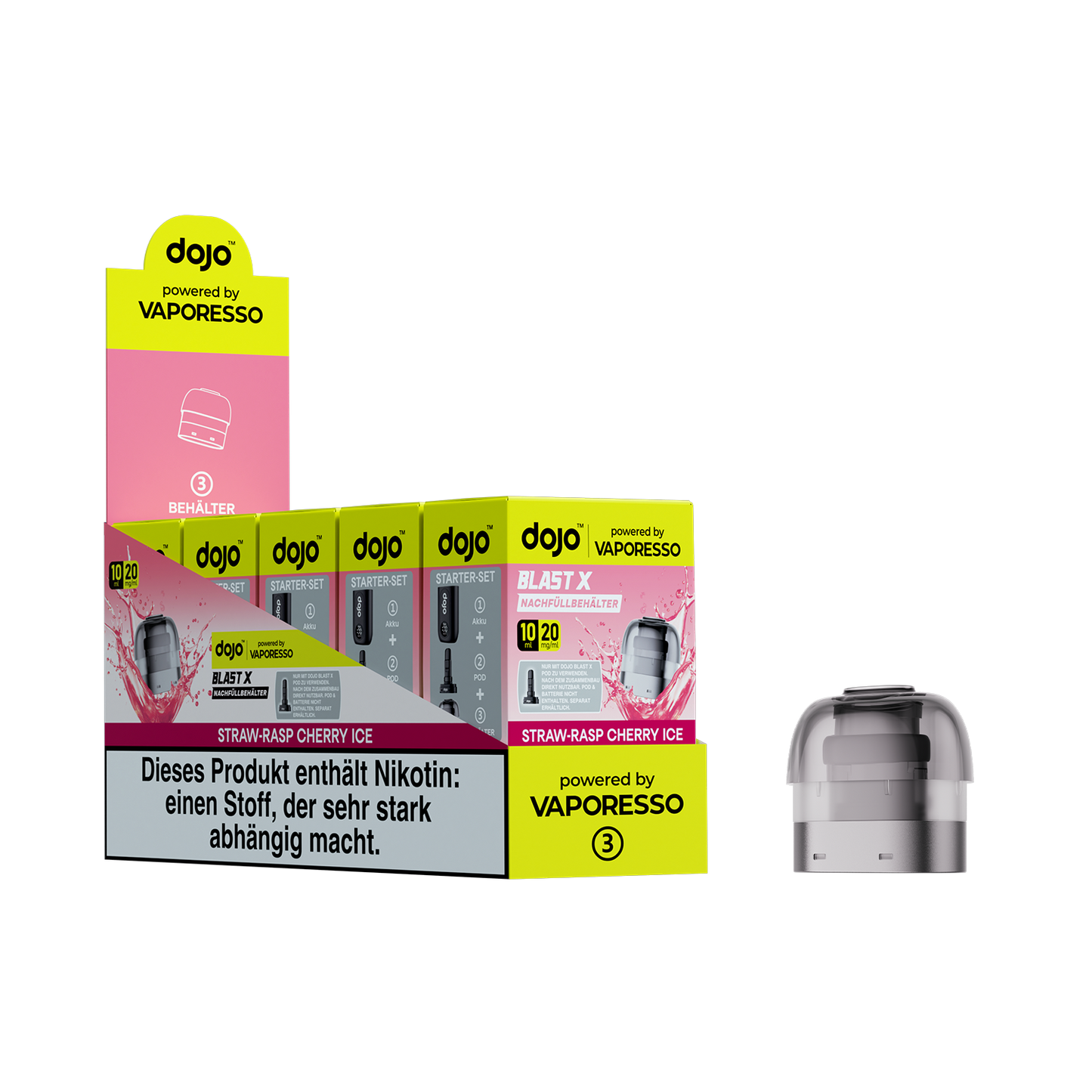 Vaporesso - Dojo Blast X - 10ml Pod (5stk)