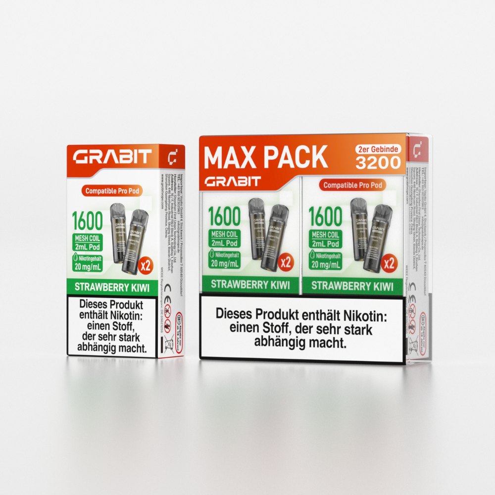 GRABIT MAX Pack 4in1 Pod (10stk.)
