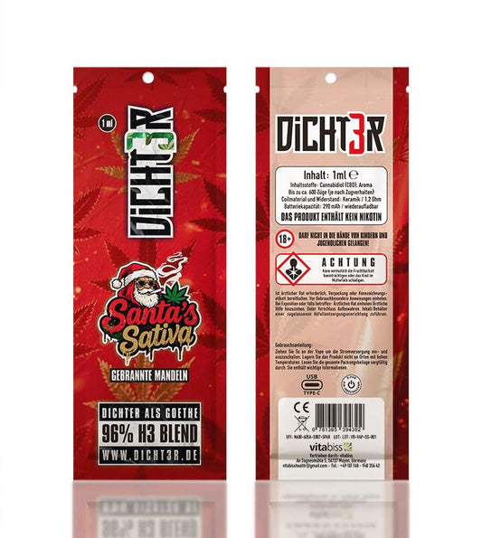 Dicht3r H3 Vape "Limited Christmas Edition" (10stk)