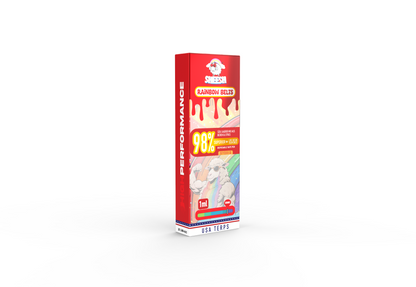 Sheesh H3 Superior Vape 1ml – Rainbow Belts Verpackung