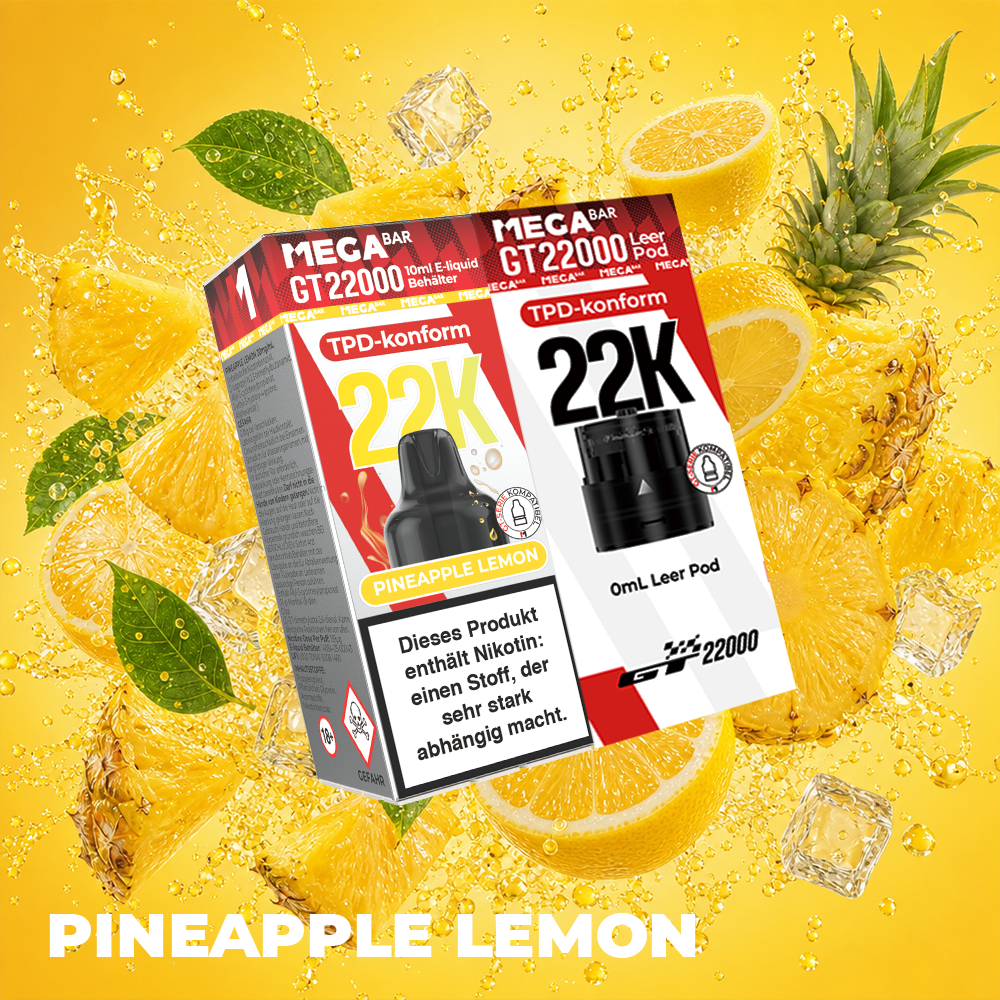 MEGABAR GT22K Pineapple Lemon