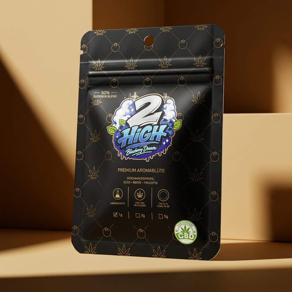 2 HIGH - CBD Blüten (10stk.)