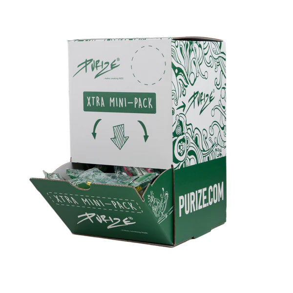 PURIZE® XTRA Mini-Pack Dispenserbox mit 5er Aktivkohlefilter-Päckchen